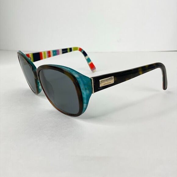 Kate Spade Sunglasses  Olive Tort Turquoise 54-16-135 Hilde/P/S X71P FRAMES ONLY - Picture 2 of 8